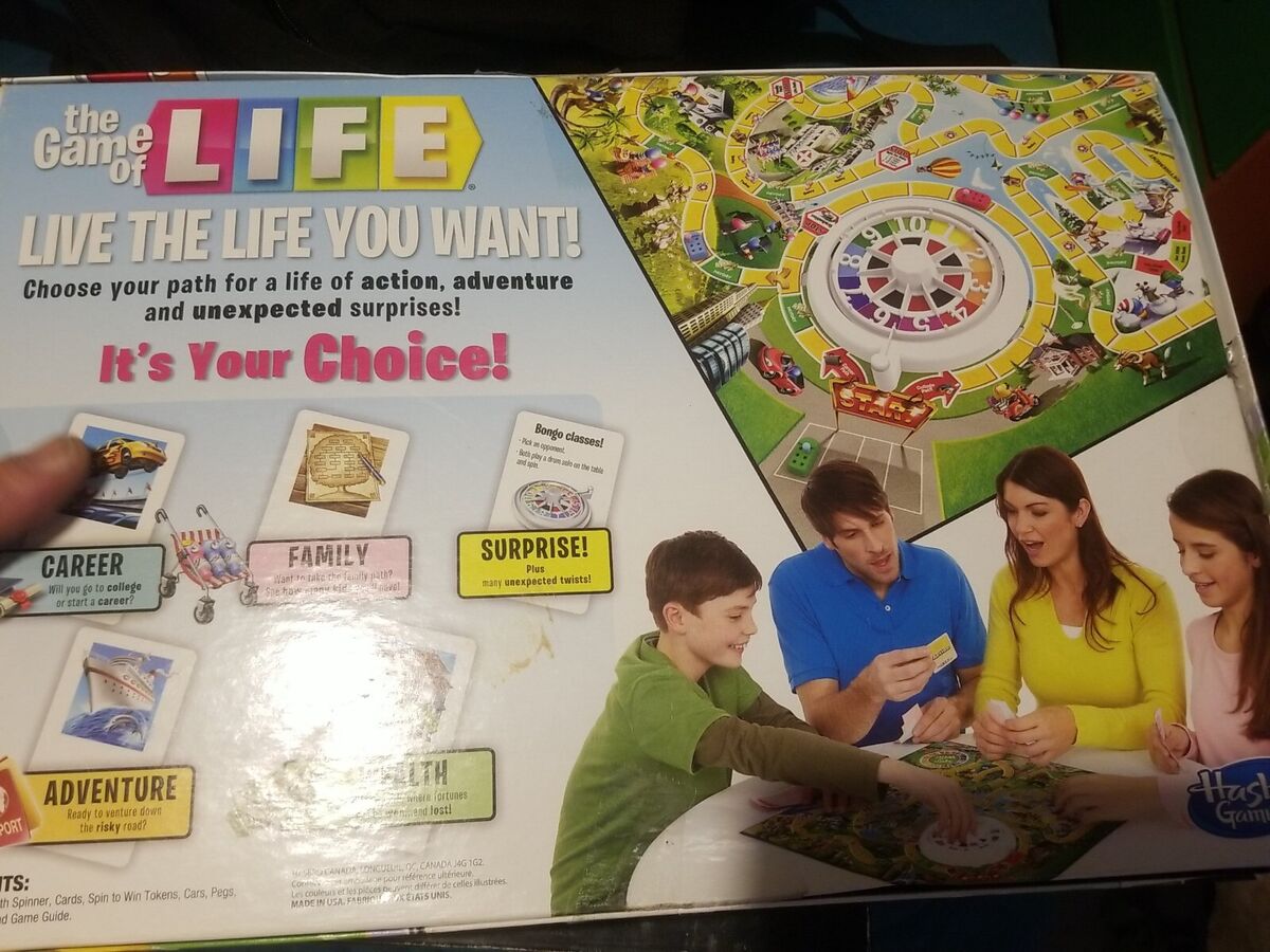 Hasbro The Game of Life Board Game (04000) for sale online