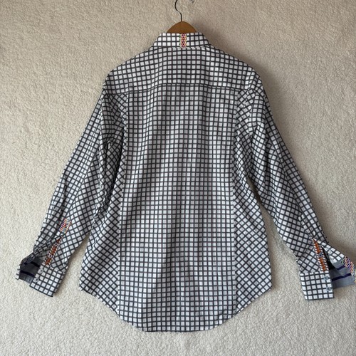 Robert Graham X Mens Large Shirt Flip Cuff Button Up Casual Colorful Cotton - Picture 7 of 9