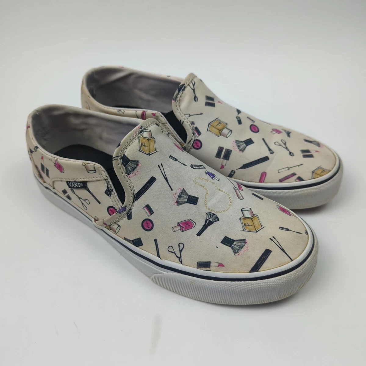 Vans asher makeup slip on Clearance