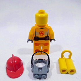 🔥LEGO City 4427 Fire ATV Vehicle 100% Complete w/ Minifigure & Instructions