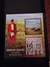 Adrian Belew &ndash; Lone Rhino / Twang Bar King CD Digitally Remastered BGO Records