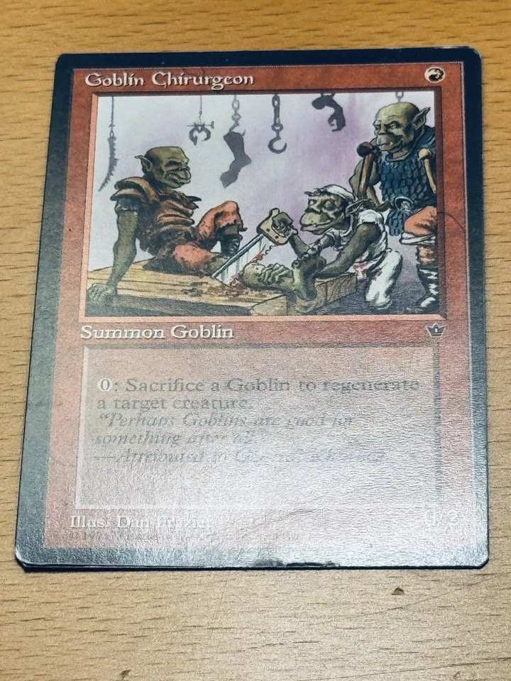 Goblin Chirurgeon #54c MtG Fallen Empires Magic FAST SHIPPING - Image 3 of 4