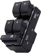 Driver Side Power Master Window Switch, Compatible with Chevy