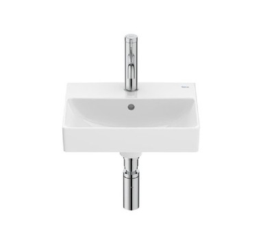 Waschtisch ROCA Hängewaschbecken Klein Waschbecken f. Gäste WC 40x32x15cm weiß