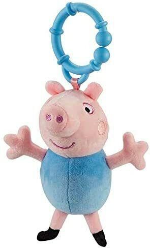 Peppa Pig Juguete de Peluche Suave Personaje Clip Ons (Los estilos varían) RAMDOM - Imagen 4 de 4