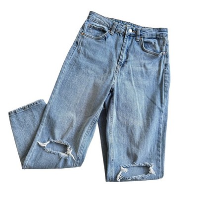 Wild Fable Highest Rise Mom Jeans Women s Size 6 Distressed