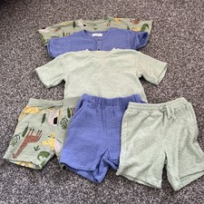 3x Summer Sets Boys 12-18 Months Summer Clothes