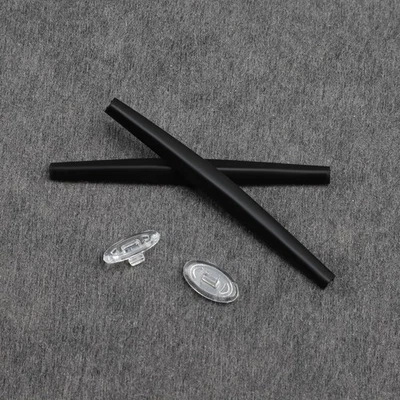 LENSLORE Rubber Kit Replacement Nose Pads Ear Socks for Oakley Square Wire 2.0