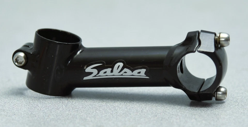 SALSA Cro-Moly Steel Threadless Stem, 1 1/8", 100mm x 10 degree, 25.4mm Clamp - Image 2 of 4