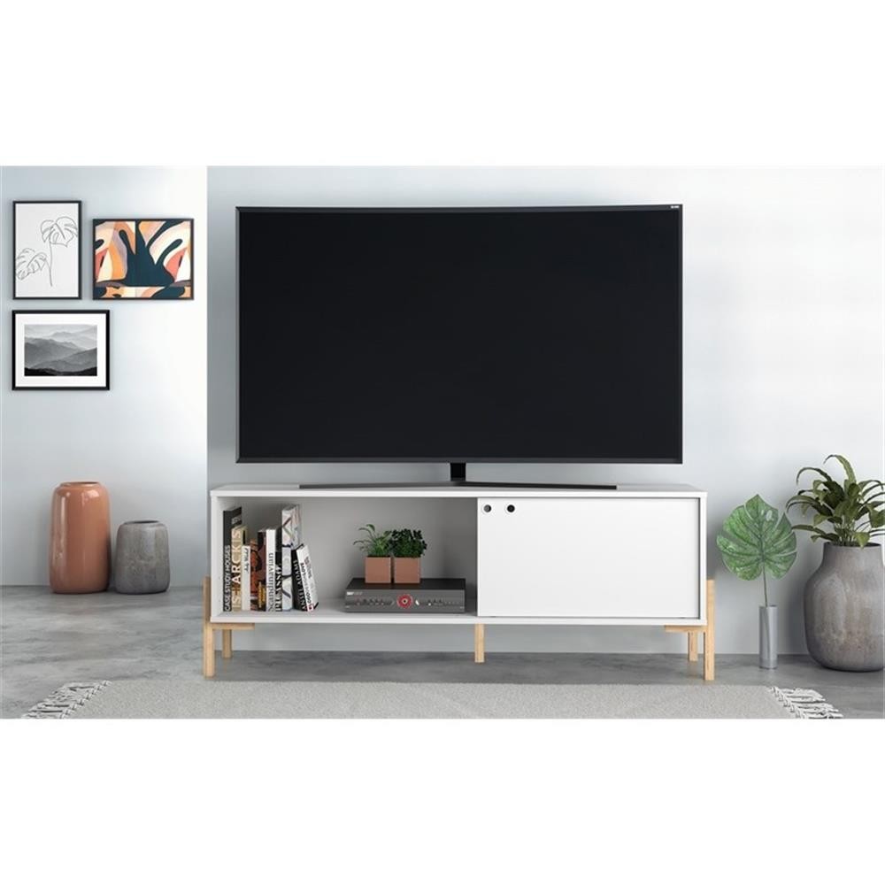 For Tvs Up To 50" In White