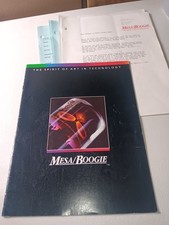 Mesa Boogie 1980s Catalog & Papers 50 Caliber Amplifier Instructions Guitar List