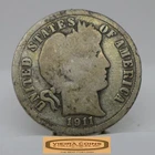 1911 Barber Silver Dime, 90% Silver - #C52276NQ