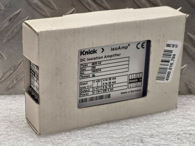 Knick DC Isolation Amplifier Type 4820 A2