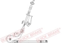 Quick Brake Bremsschlauch FüR CitroëN C5 III Break Td_ 2.0 Hdi 165 Rw_ Rd_ 2.2