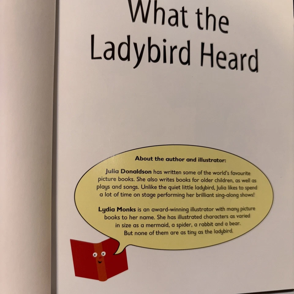 Let's Read! What the Ladybird Heard by Julia Donaldson PB 2009 - Image 3 of 4