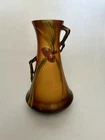 ANTIQUE USA ROSEVILLE PINECONE- BROWN, #10-12 ART POTTERY LG VASE
