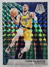 2023-24 Panini Mosaic - Elevate Tyrese Haliburton #1 Green Mosaic Prizm