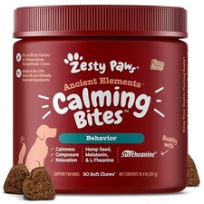 Zesty Paws Calming Chews for 90 Count Pack of 1 , Dog - Ancient Elements