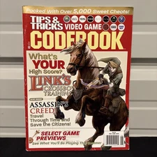 Tips & Tricks Video Game Codebook Magazine May/June 2008 Zelda Link Cover
