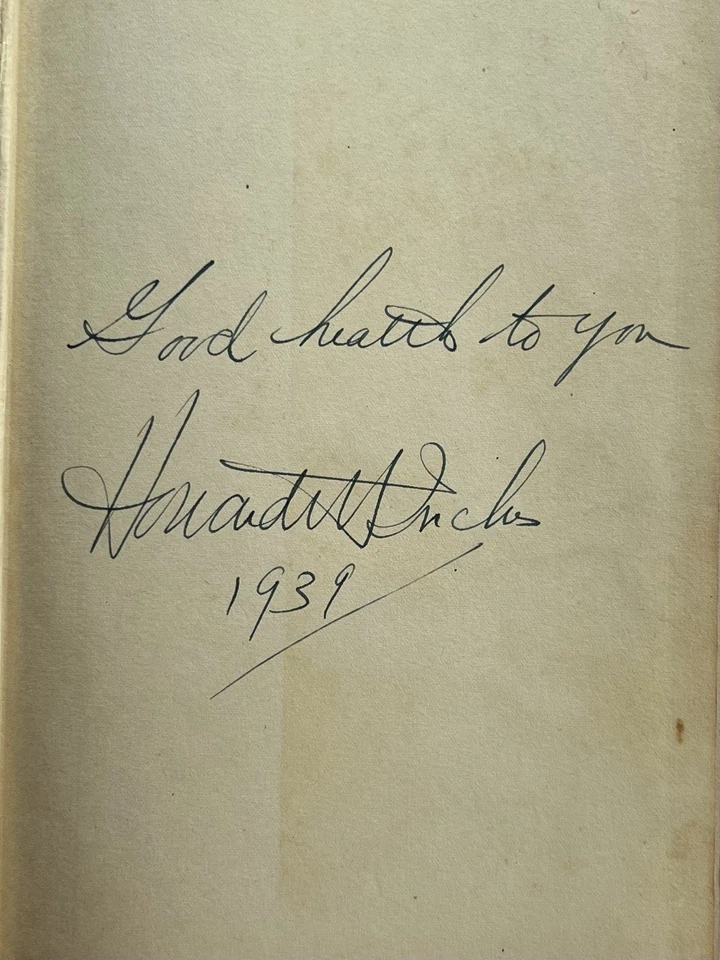 Howard Inches. Brother, Heal Thyself. Cleveland OH. 1938. 1st. ed. inscribed. - Image 3 of 4