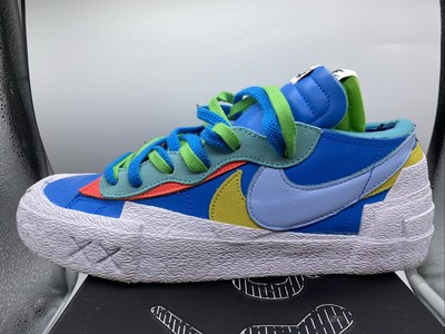 Size 10.5 - Nike KAWS x sacai x Blazer Low Neptune Blue #95