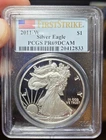 2011-W American Silver Eagle PR 69 DCAM, PCGS First Strike