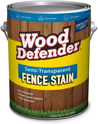 #ad #ad Semi Transparent Fence Stain Sierra Gallon $87.99