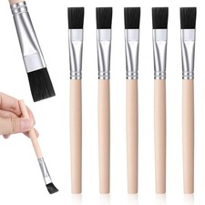 5 PCS Small Paint Brushes Trim Thin Paint Brushes for Walls Small Paintbrush