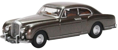 OXFORD DIECAST 1/76 BENTLEY CONTINENTAL FASTBACK GUNMETAL 76BCF004
