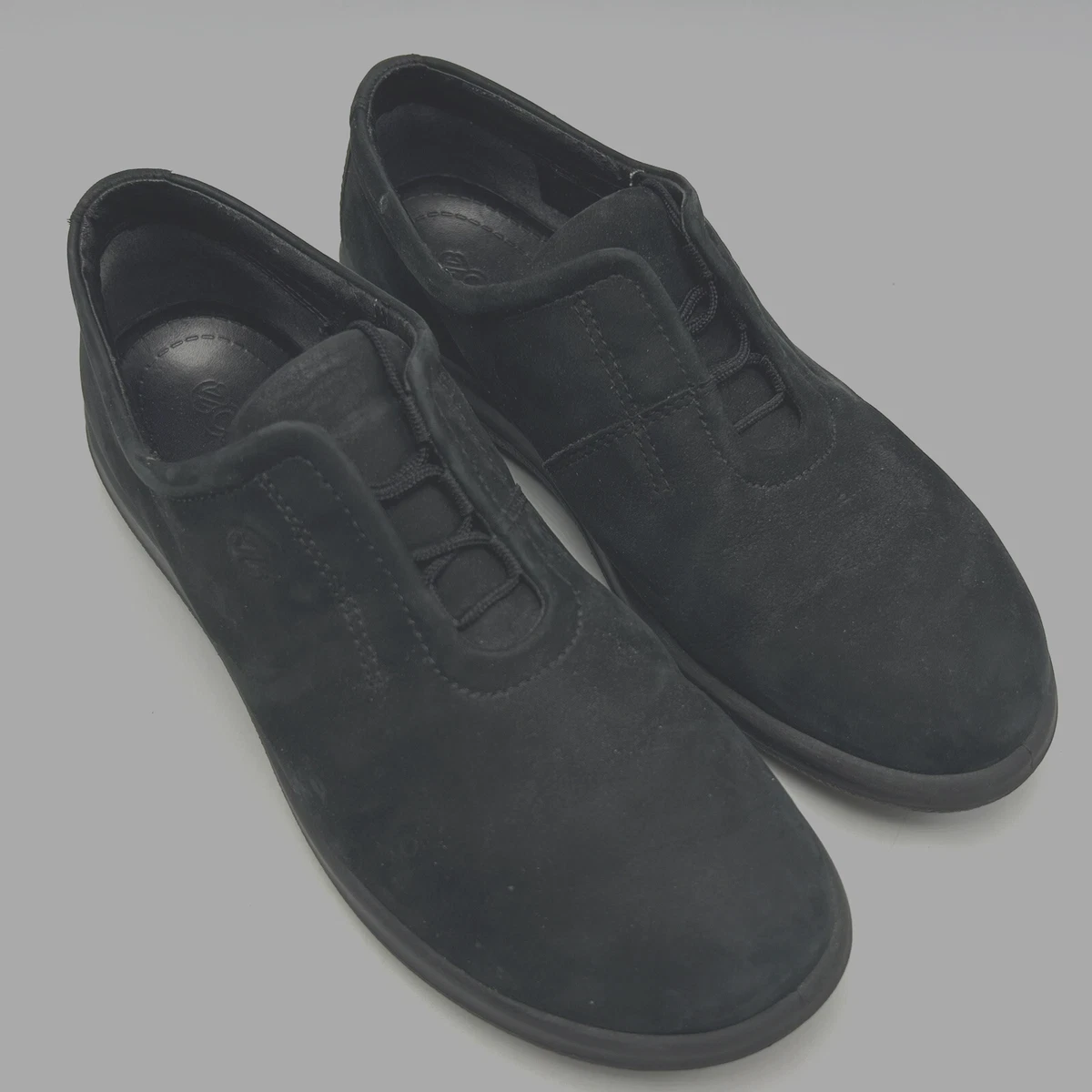 ECCO Leather Upper Oxford Comfort Shoes for Women for sale  display picture 1