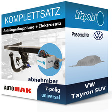 Für VW Tayron SUV 11.24- AUTO HAK Anhängerkupplung abnehmbar + 7polig E-Satz neu