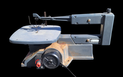 Vintage Sears Craftsman 16'' Variable Speed Scroll Saw with Blades & Manual
