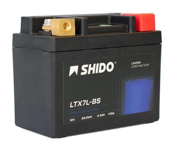 Lithium Ionen Lifepo4 Batterie YTX7L-BS 12V FüR Suzuki DR 350 Se, Bj. 1994-1997-image