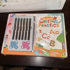 Grooved Handwriting Practice Books for Kids 3-5 Reusable Letter Tracing with M