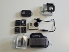 GoPro Hero 3 Silver Action Camera with Accessories 4 Batteries WiFi Shutter