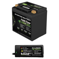 NIB Saddle Tramp 550CA/28 Amp Hour Lithium-Ion Starting Battery w/Charger