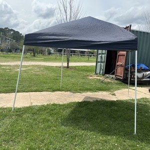 Quik Shade Instant Canopy Portable Square Shelter Black