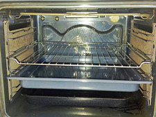 Hotpoint AOY54CIX 54L Built-In Electric Oven A-Rated, Display & Grill