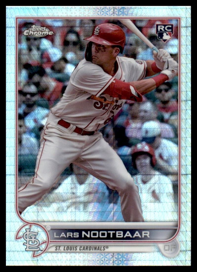 2022 Topps Chrome - Lars Nootbaar #19 Prism Refractor (RC)