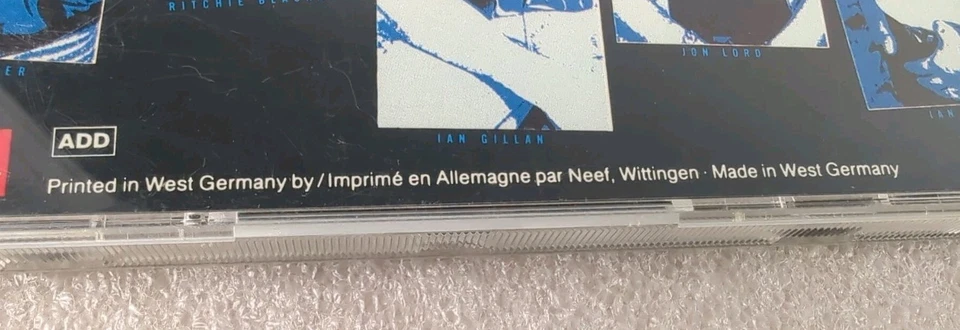 Deep Purple Perfect Strangers CD WEST GERMANY Polydor 823777-2 - Image 4 of 4