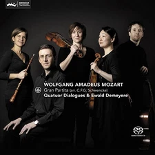 QUATUOR DIALOGUES / EWALD DEMEYERE - Mozart: Gran Partita - CD - Hybrid Sa - Dsd