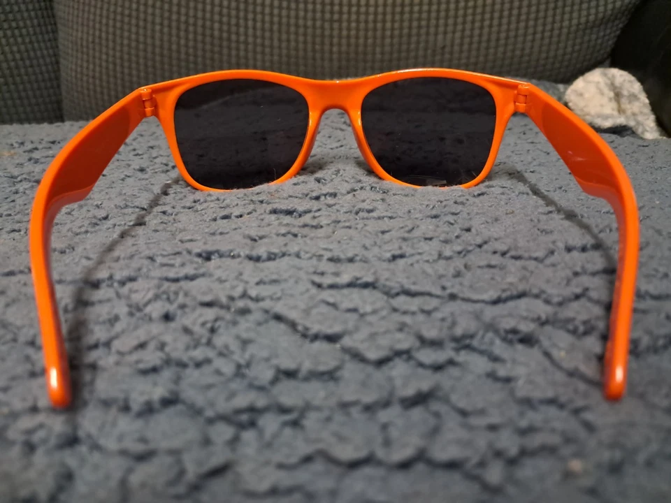 Detroit Tigers Chevrolet Branded Sunglasses MLB Baseball Official Merch Orange - Image 4 of 4