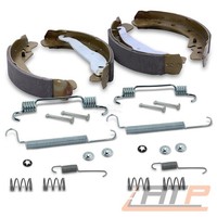 Satz Bremsbacken + ZubehÖR Trommelbremse Hinten FÜR Opel Astra G H Combo Zafira