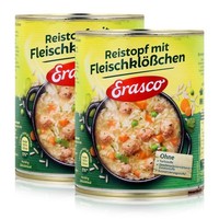 Erasco Reistopf Mit FleischklößChen 800G Fertigessen (2Er Pack)