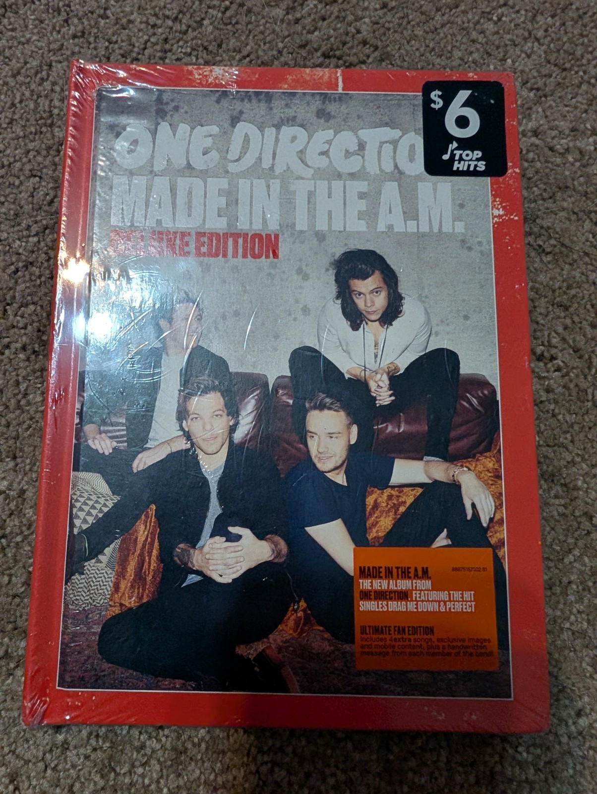 One Direction 1D MADE IN THE A.M. Ultimate Fan Deluxe Ed. Harry Niall Liam Louis