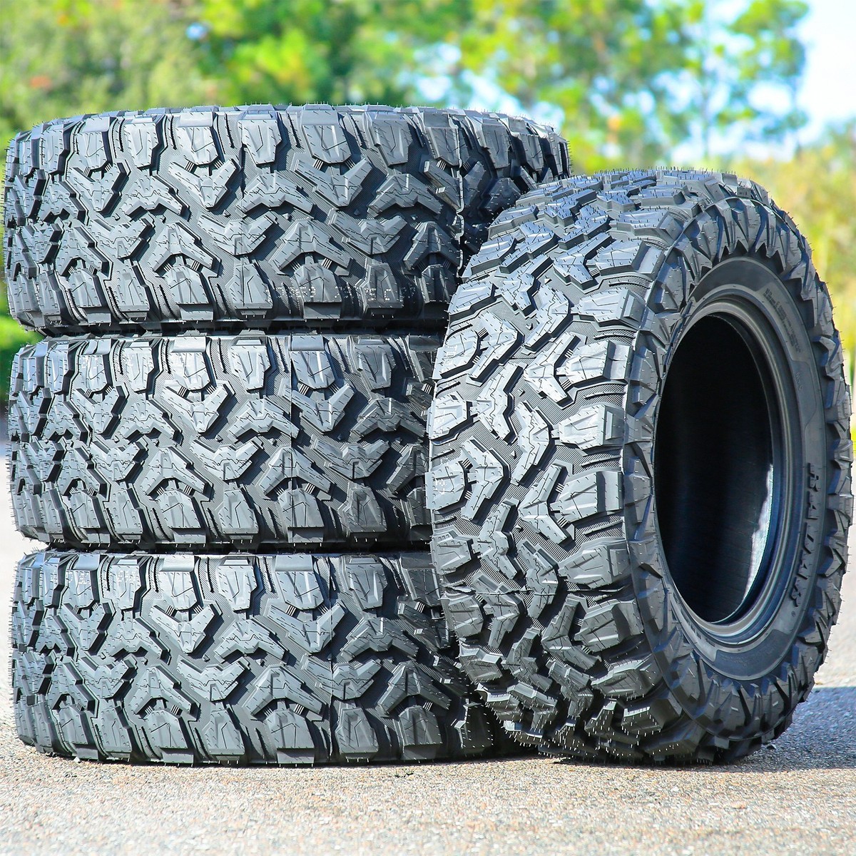 4 33X12.50R20 Radar Renegade X LT 10 Ply Load E XT X/T Extreme
