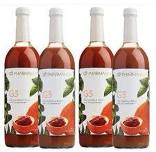 03/2027  4 Bottles - Nu Skin Nuskin Pharmanex G3 Juice Boxed/Sealed Exp.03/2027