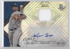 2014 Bowman Platinum Auto Relics Keyvius Sampson #AR-KS Auto ab3
