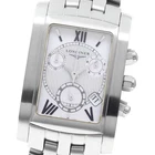LONGINES Dolce Vita L5.663.4 Chronograph white Dial Quartz Men's Watch_969955