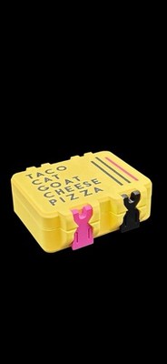 Taco Cat Cheese, Pizza, Card Game Holder